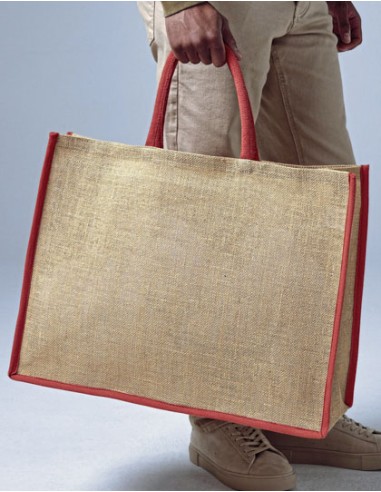 WES-W475-Natural Starched Jute Market Shopper